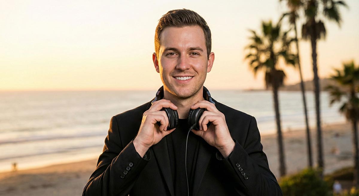 San Diego DJ Portrait